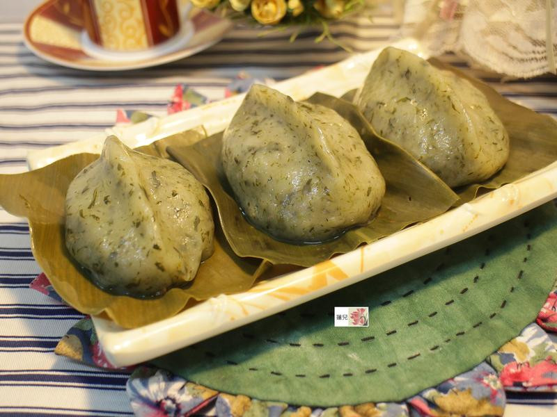 艾草粿(猪笼粄)