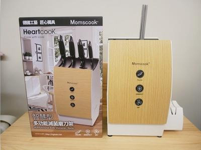 「Heartcook多功能滅菌磨刀架」一鍵搞定全家健康 ♡