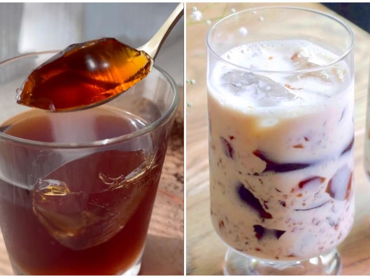 簡單2步驟的「咖啡凍」與「紅茶凍」作法！可加入牛奶等飲料中享用