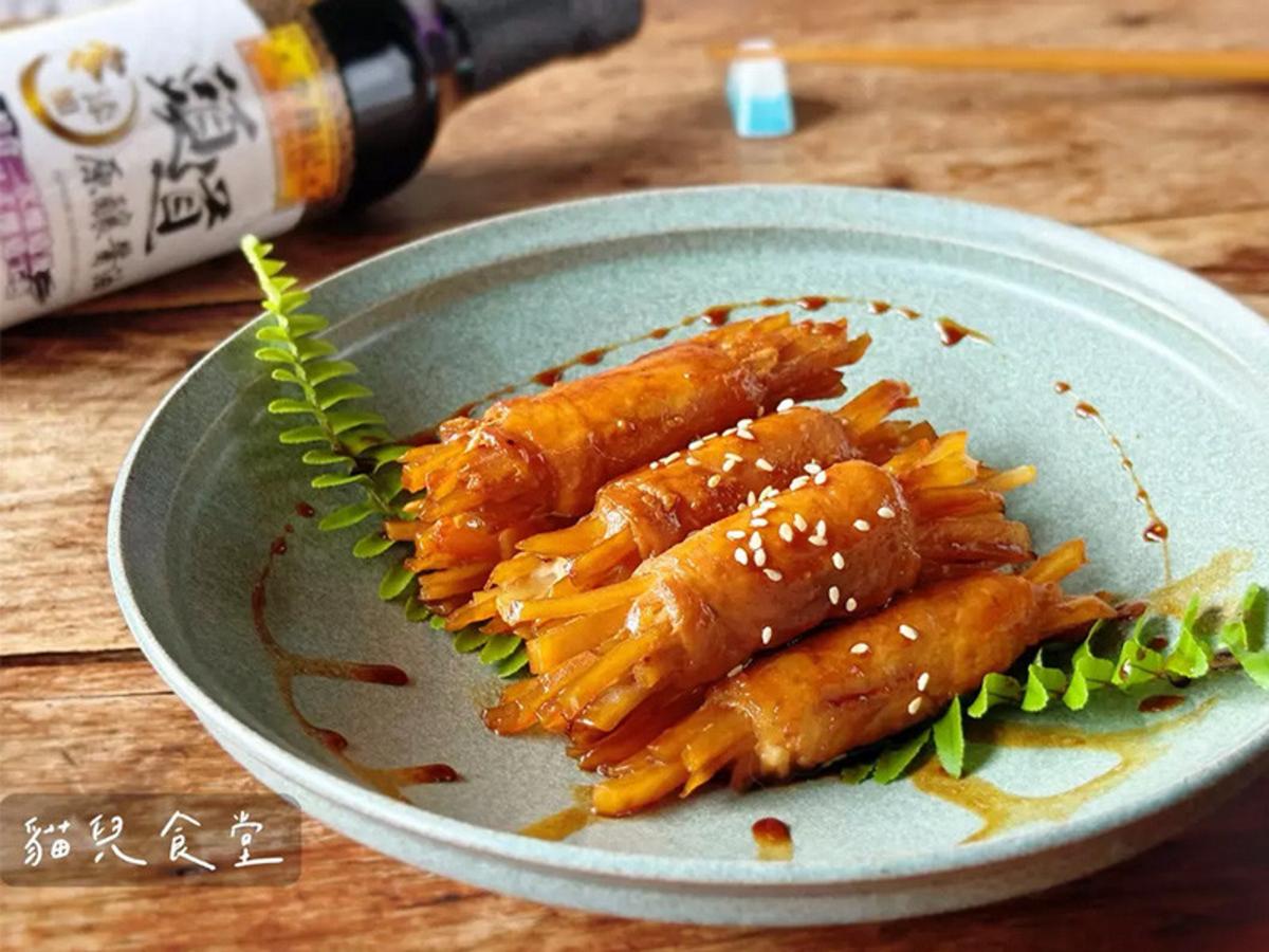 李錦記頭道原釀醬油成就醬香靈魂,讓家常肉捲也能成為飯桌主角~