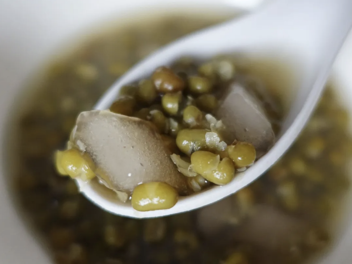 夏天喝綠豆湯好消暑~