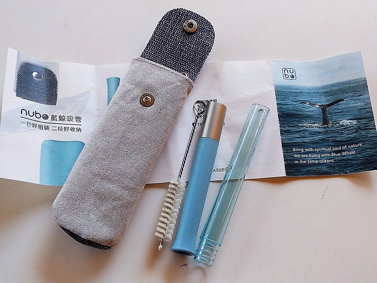 外出好用環保小幫手! nubo 藍鯨吸管 ~的第 1 張圖片
