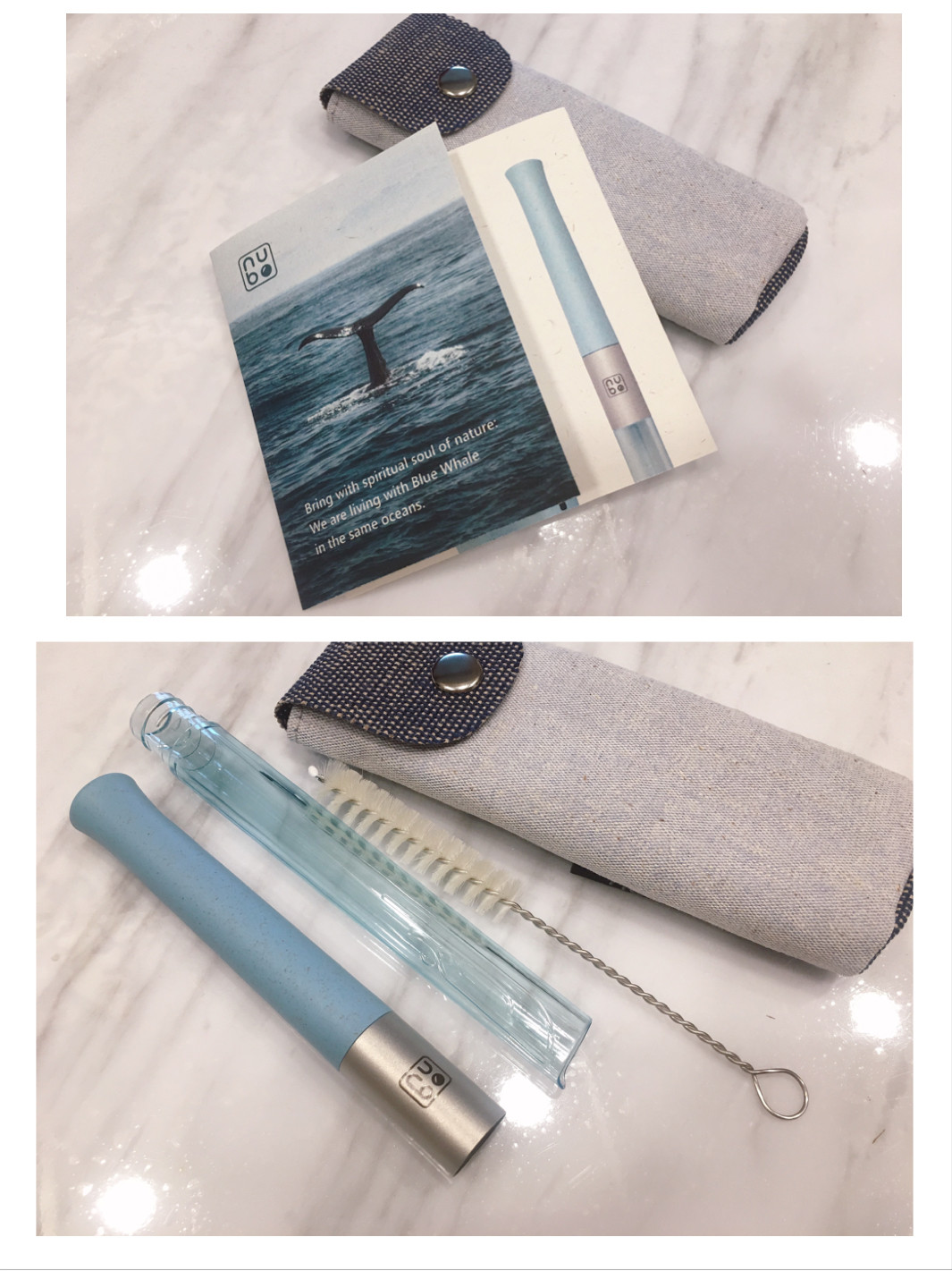 時尚的環保好朋友~nubo 藍鯨吸管的第 1 張圖片