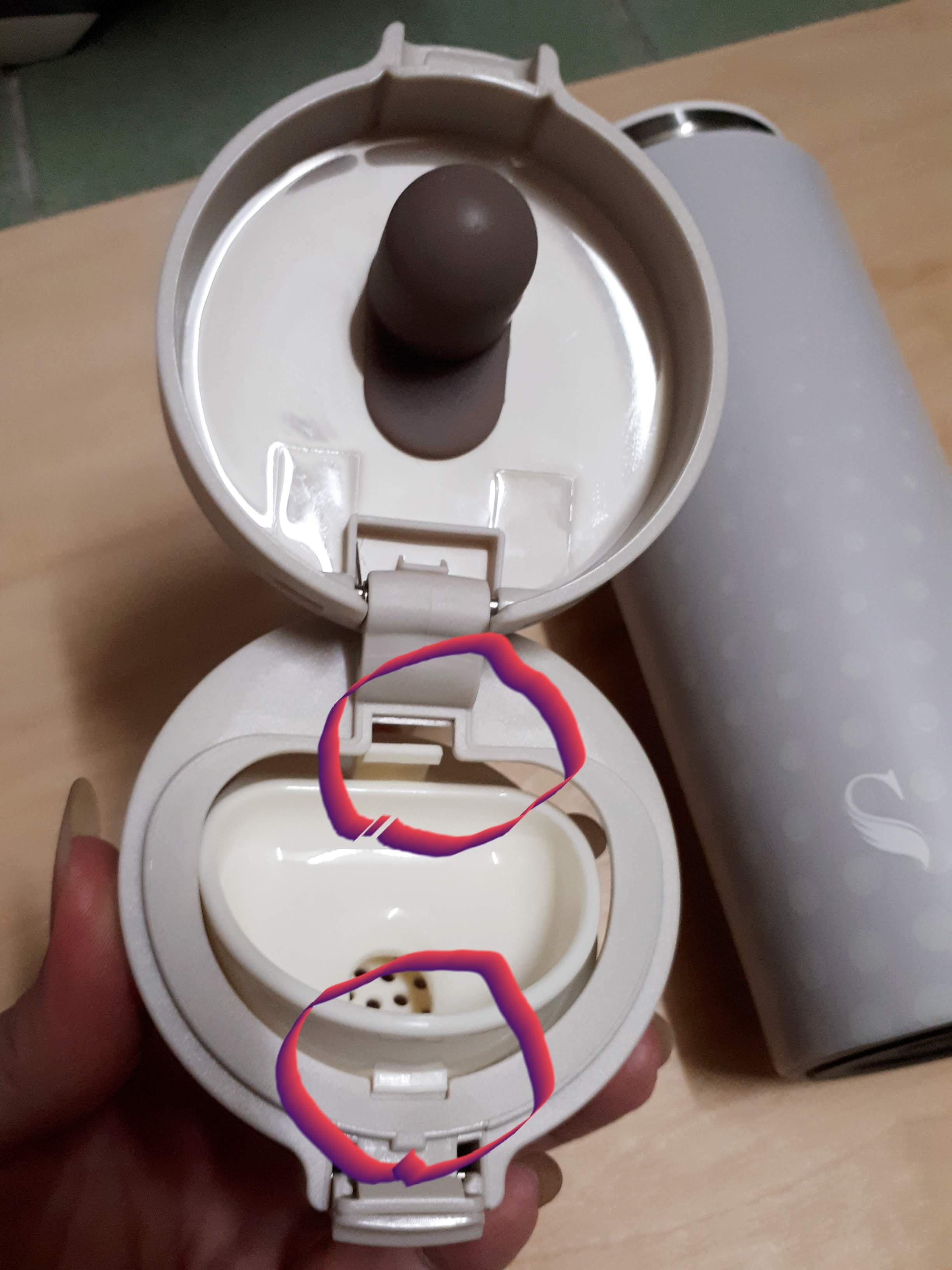 SWANZ時尚環保陶瓷保溫杯的第 2 張圖片