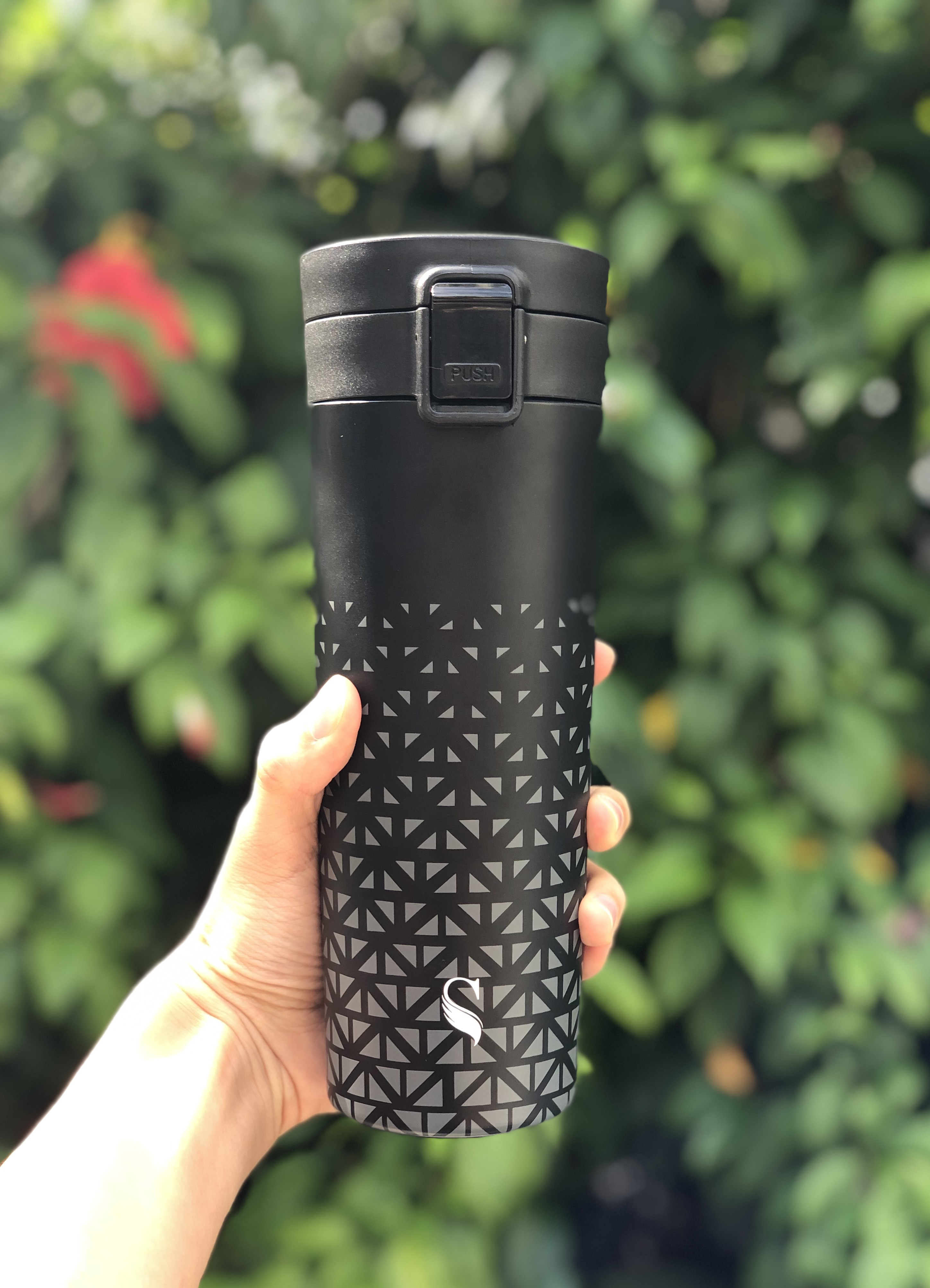 出門在外好夥伴 :SWANZ 陶瓷保溫彈跳杯的第 1 張圖片