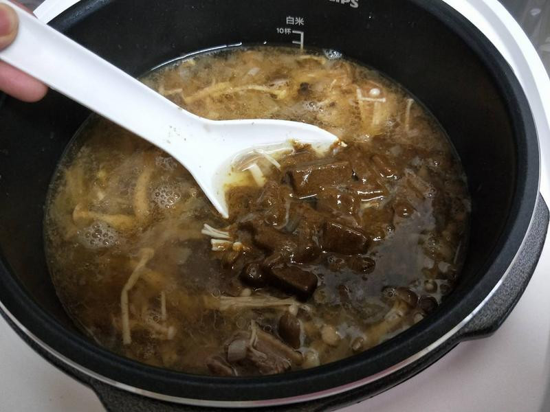 飛利浦智慧萬用電子鍋之養生菇菇咖哩牛肉的第 19 張圖片