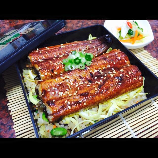 鰻魚蔬菜炊飯
