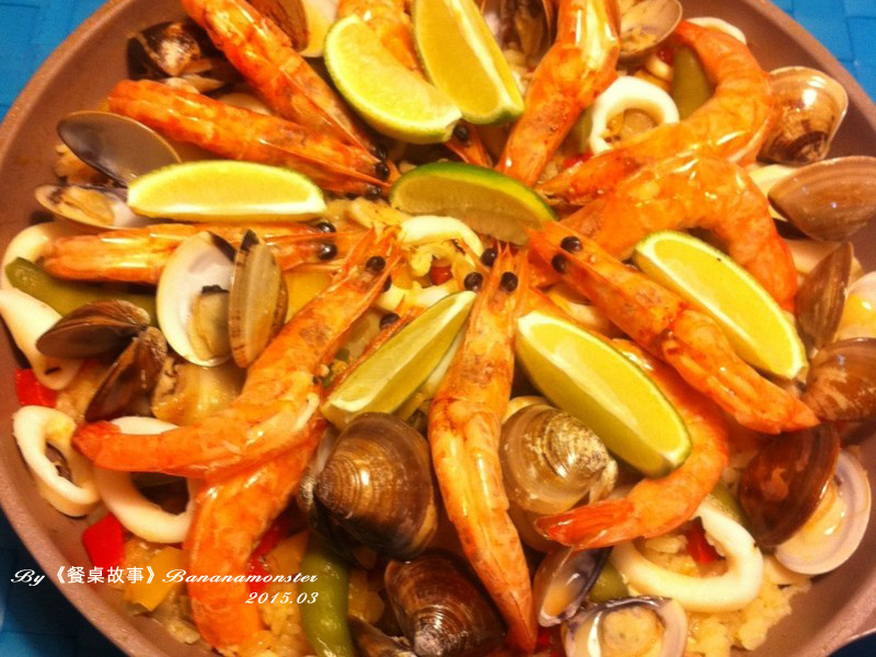 《餐桌故事》Paella西班牙海鮮飯