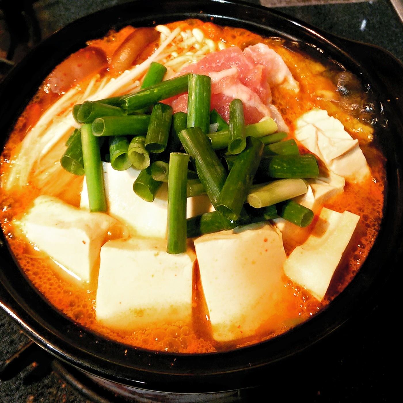 泡菜豆腐豬肉鍋