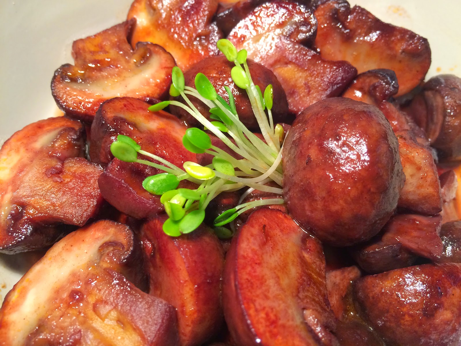 奶油紅酒蘑菇~ 10分鐘簡單料理! 