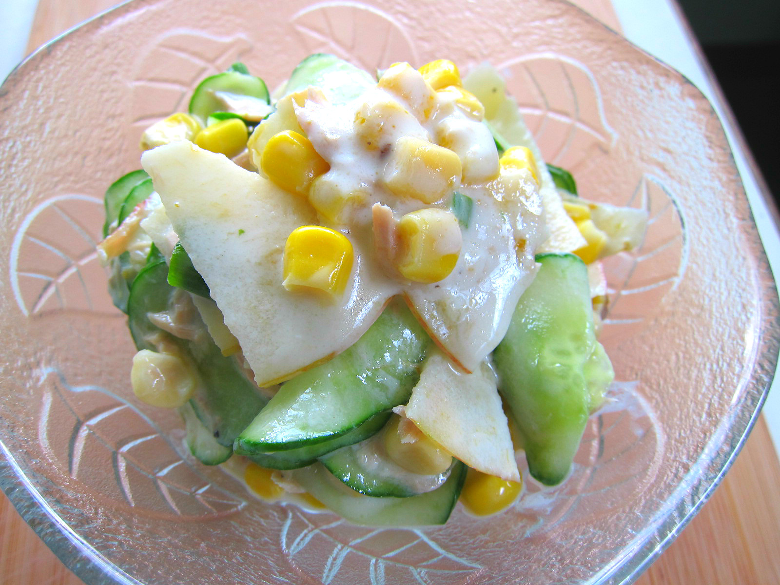 【客家桔醬】小黃瓜鮪魚酸桔優格沙拉