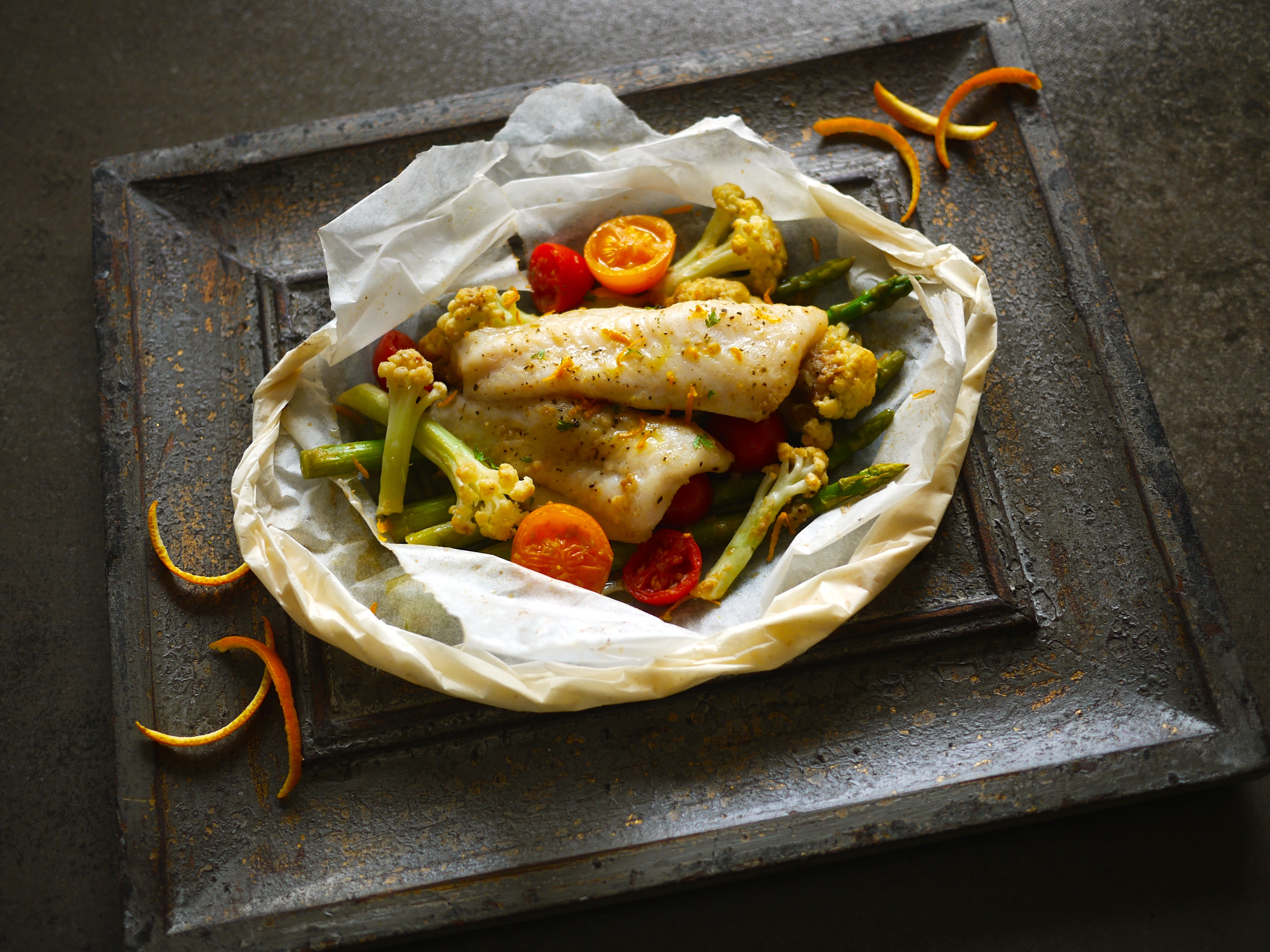 馬賽風紙包烤白魚0卡by 玩味廚男eason 愛料理