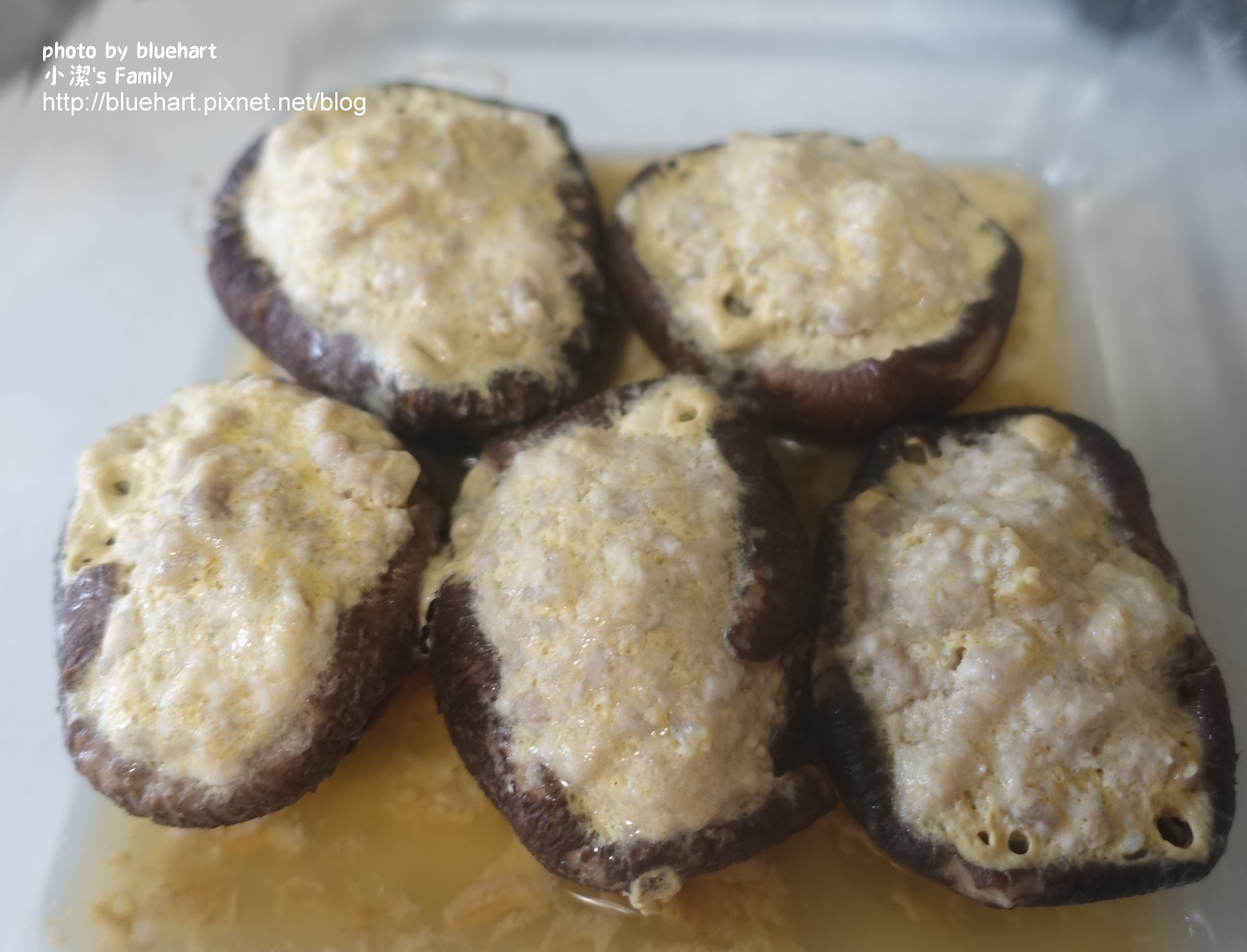 『幼兒食譜』電鍋料理-香菇鑲雙肉