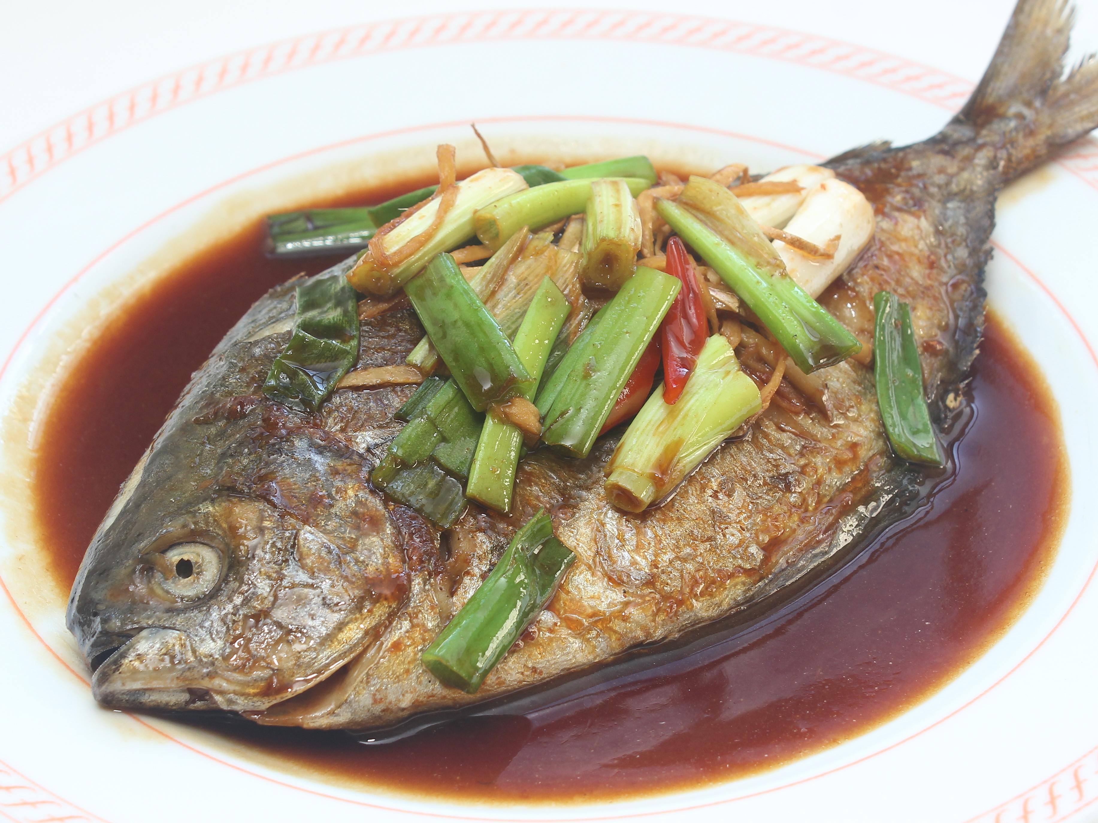 【銅板海鮮】紅燒肉鯧魚