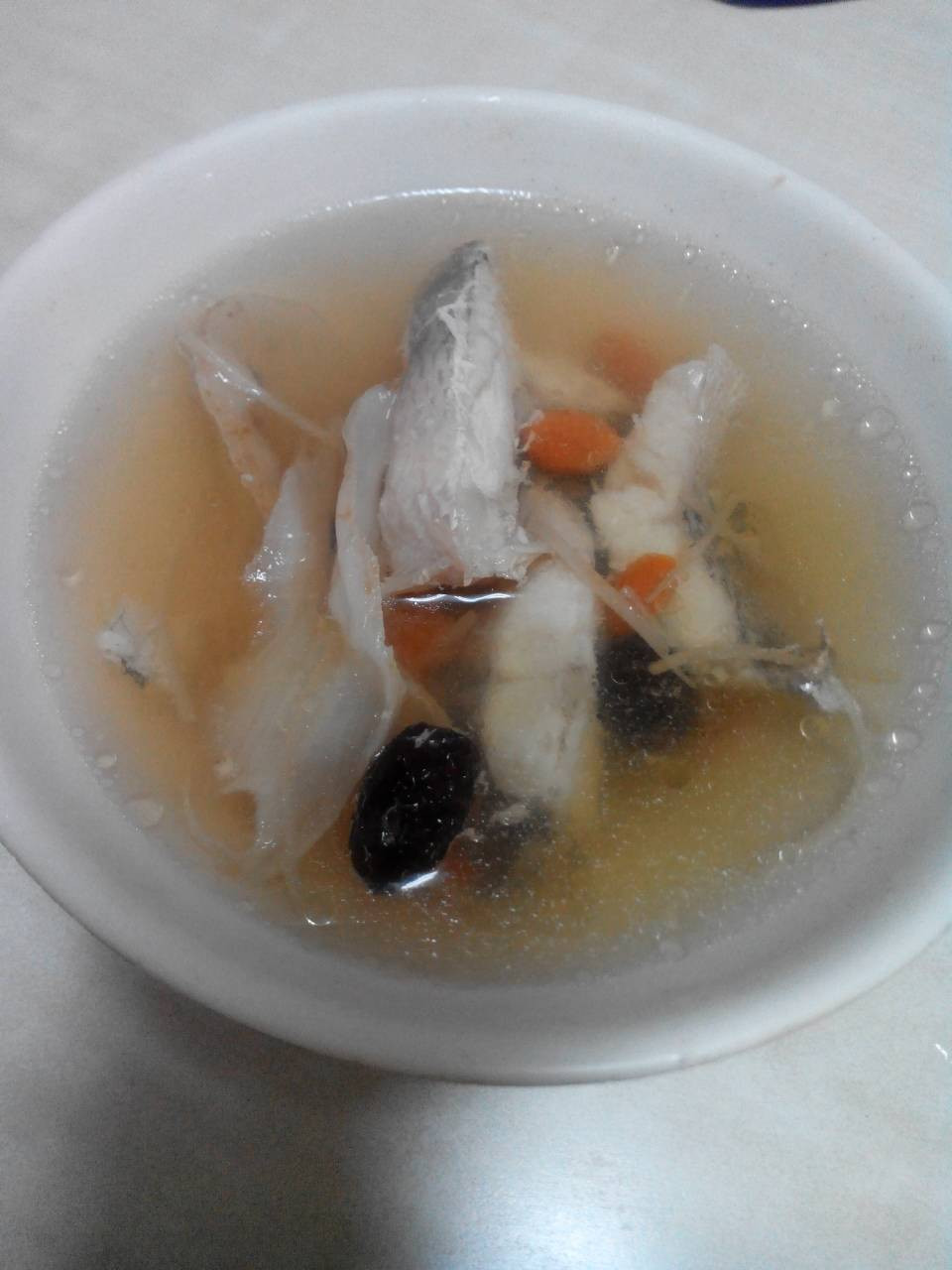 電鍋料理:天麻鱸魚湯
