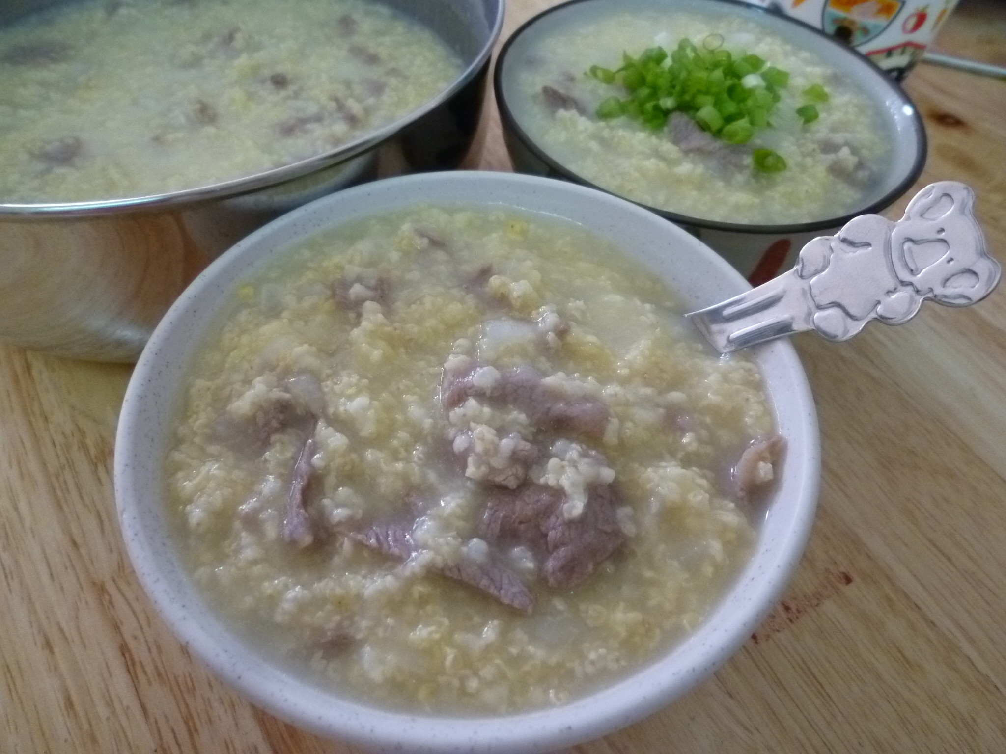 牛肉小米粥(電鍋版)