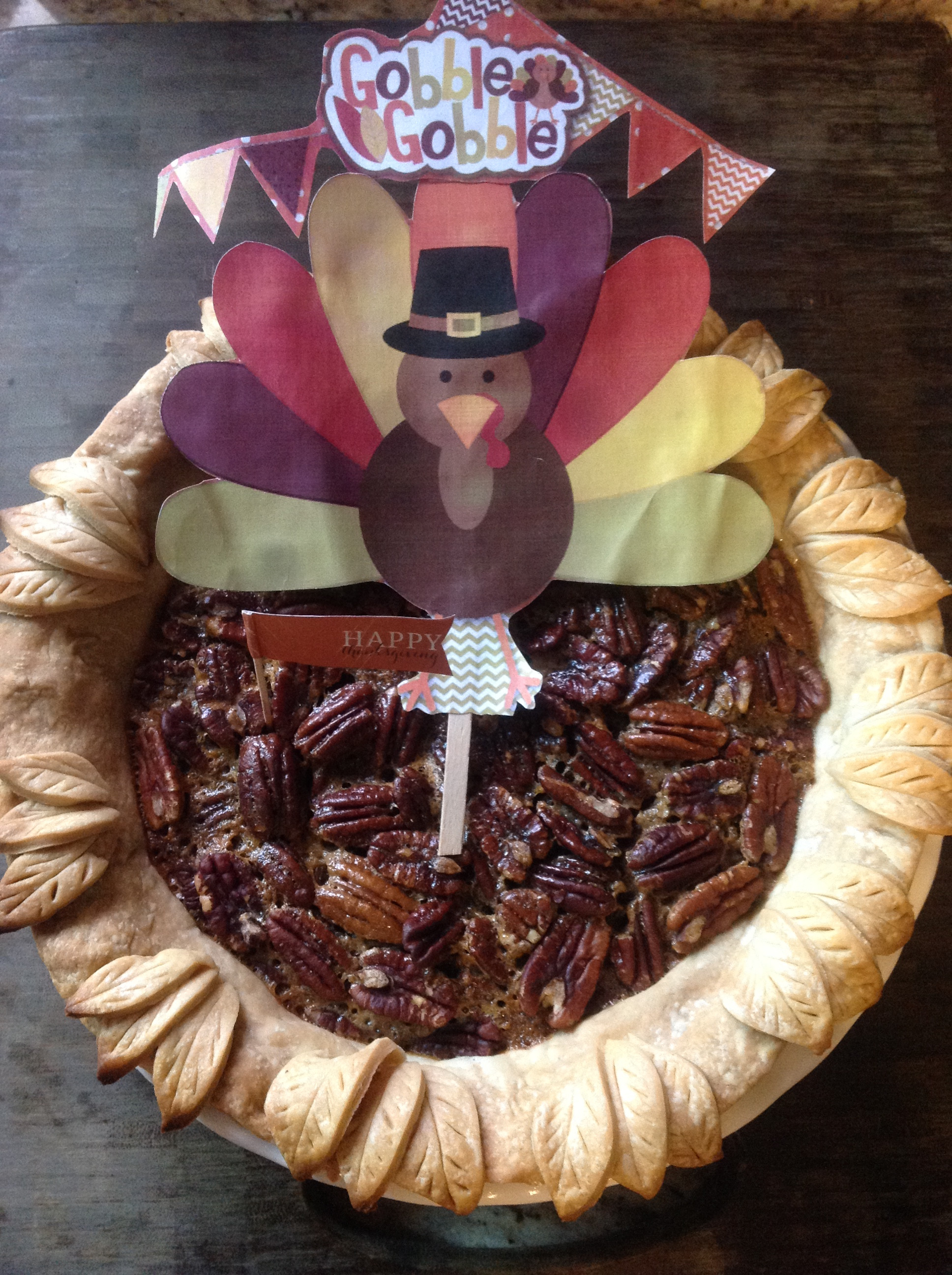 Pecan Pie-應景的感恩節胡桃派❤