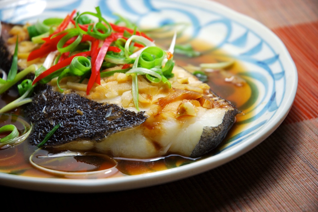 簡單魚料理．清蒸鱈魚