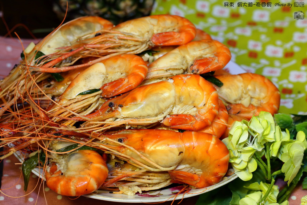 簡單四步驟-蒜頭泰國蝦 