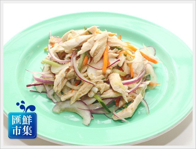 【夏天涼料理】雞肉洋蔥和風沙拉