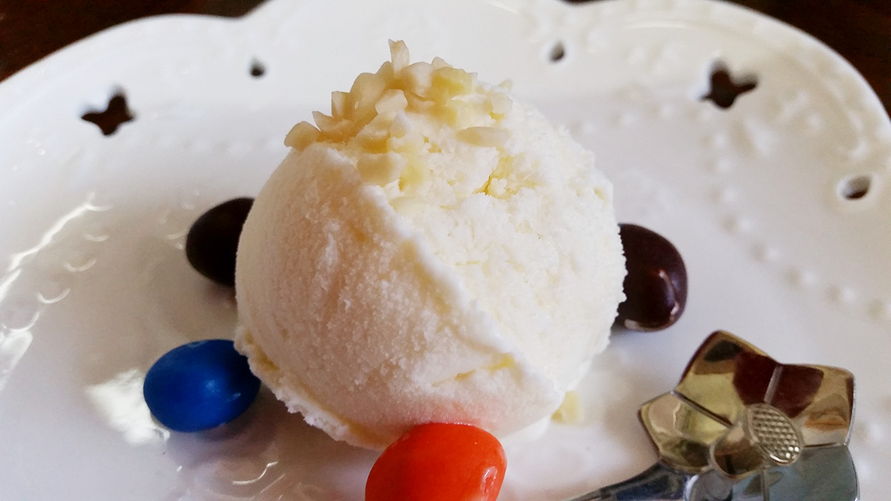 牛奶香草冰淇淋(免蛋黃、免冰淇淋機)