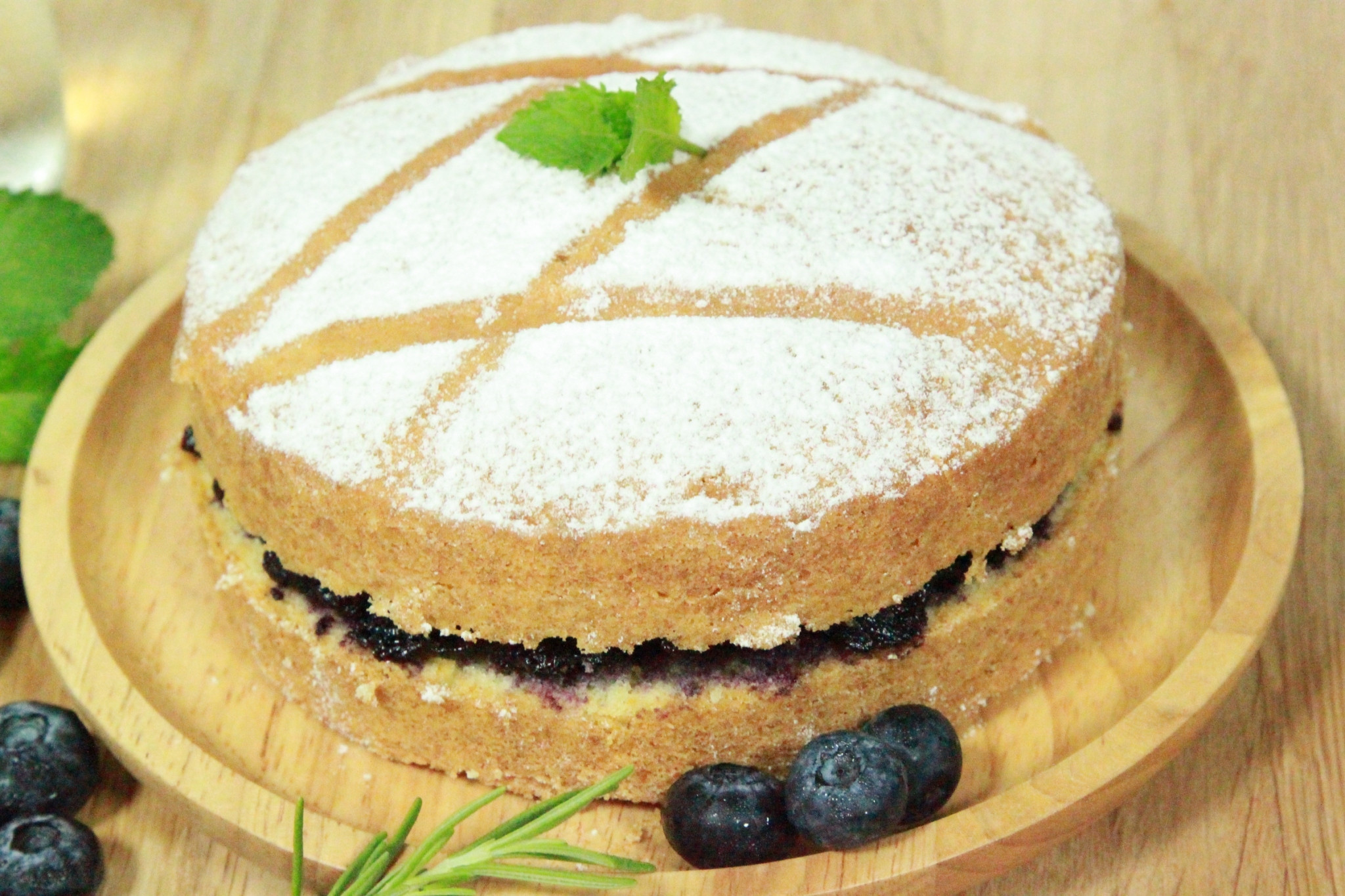 維多利亞海綿蛋糕『藍莓果醬』