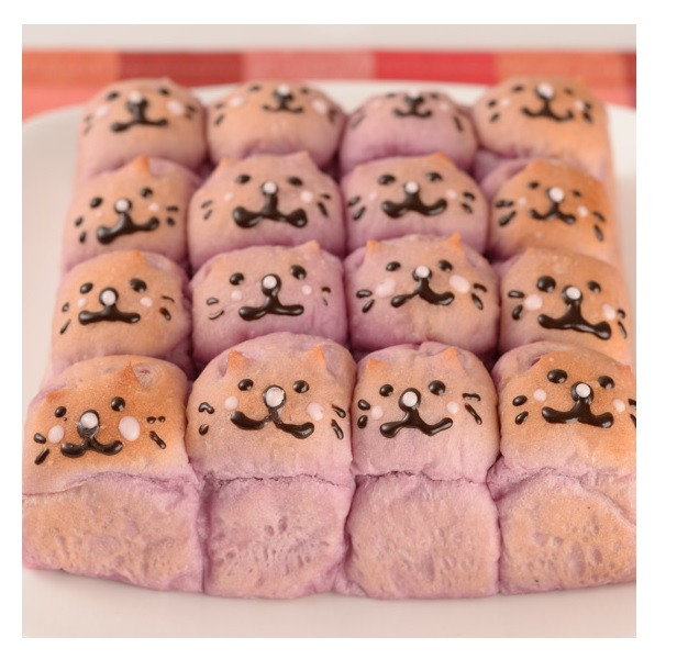 【Tomiz小食堂】貓咪紫薯手撕麵包