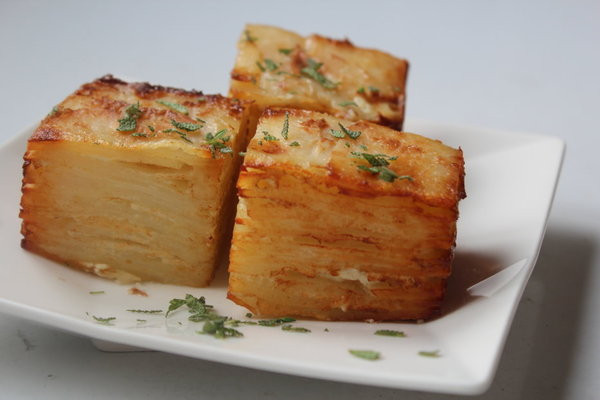 馬鈴薯千層方塊 Potato Pavé