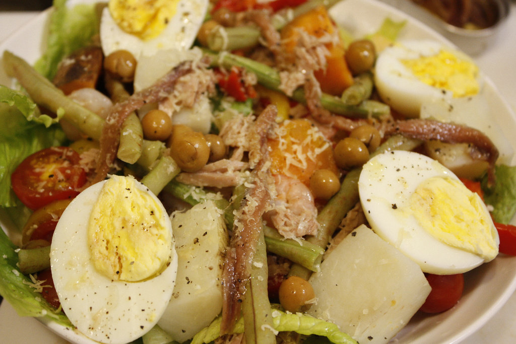 南法經典尼斯沙拉Niçoise salad(簡易版)