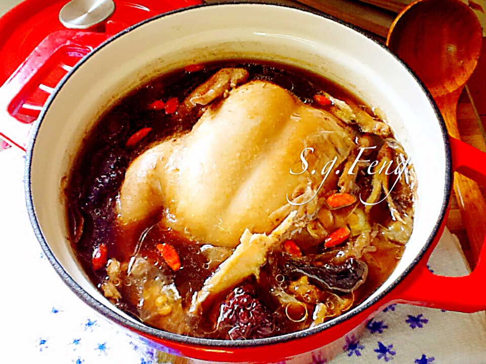 十全大補雞湯by Feng Lin 愛料理