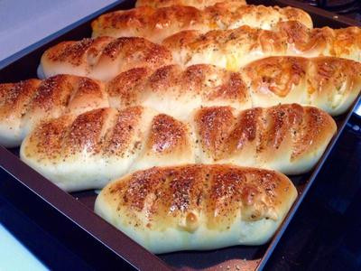 帕玛森起司火腿面包