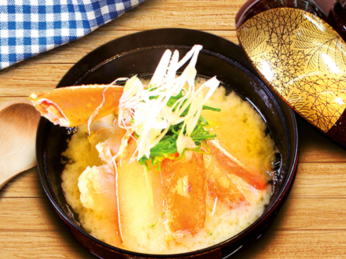 「安永鮮物」北海道松葉蟹肉味噌湯