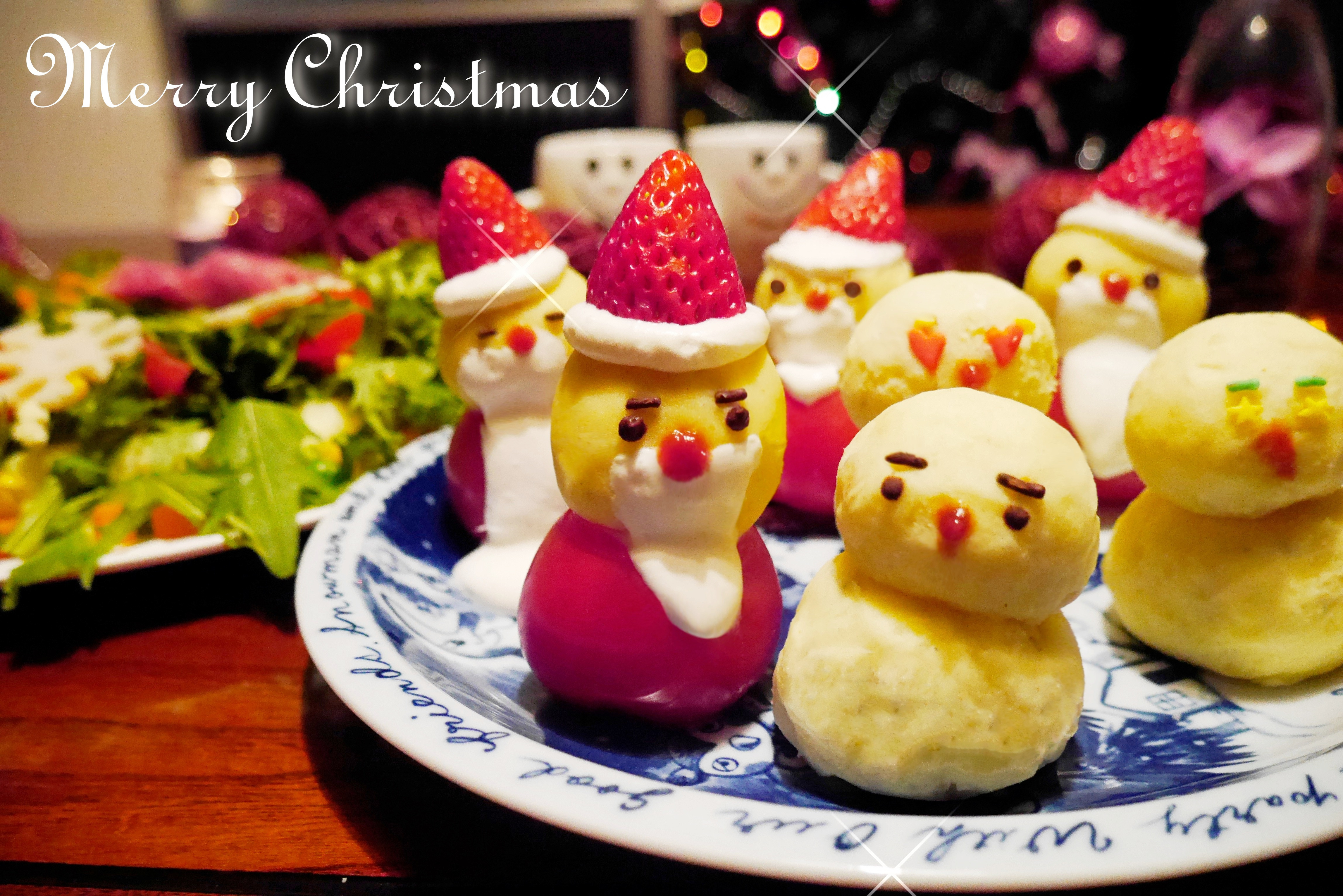 【聖誕食譜】歡樂派對-聖誕小公公/胖雪人