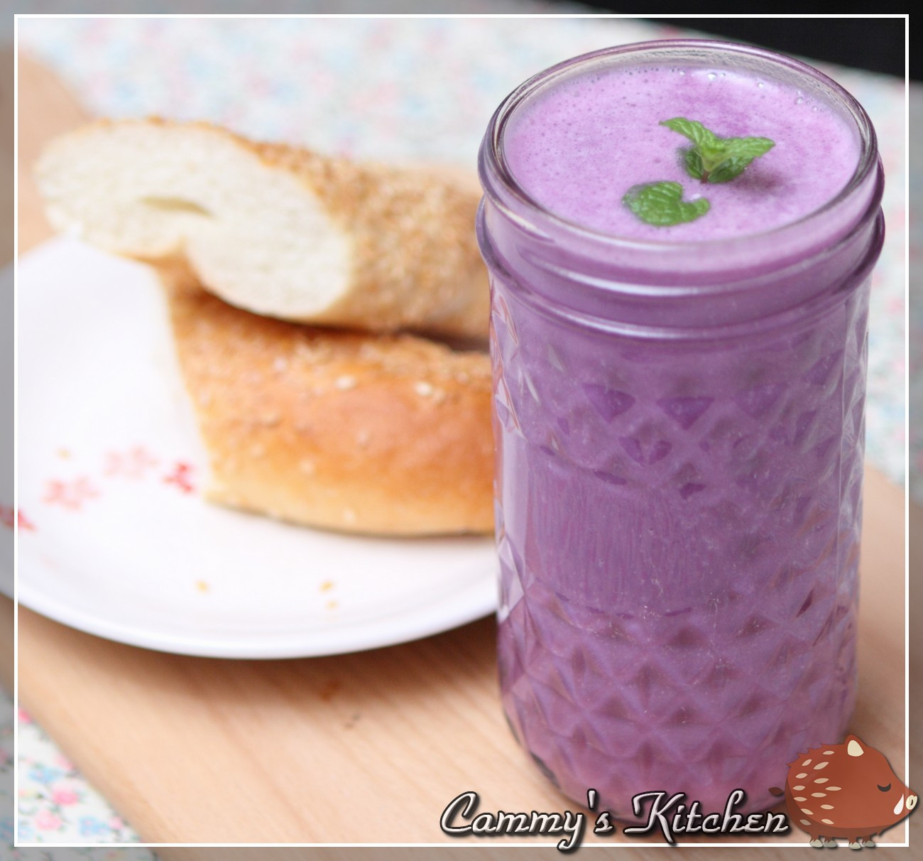 紫薯奶昔怎么做_紫薯奶昔的做法_小跳蛙love_豆果美食