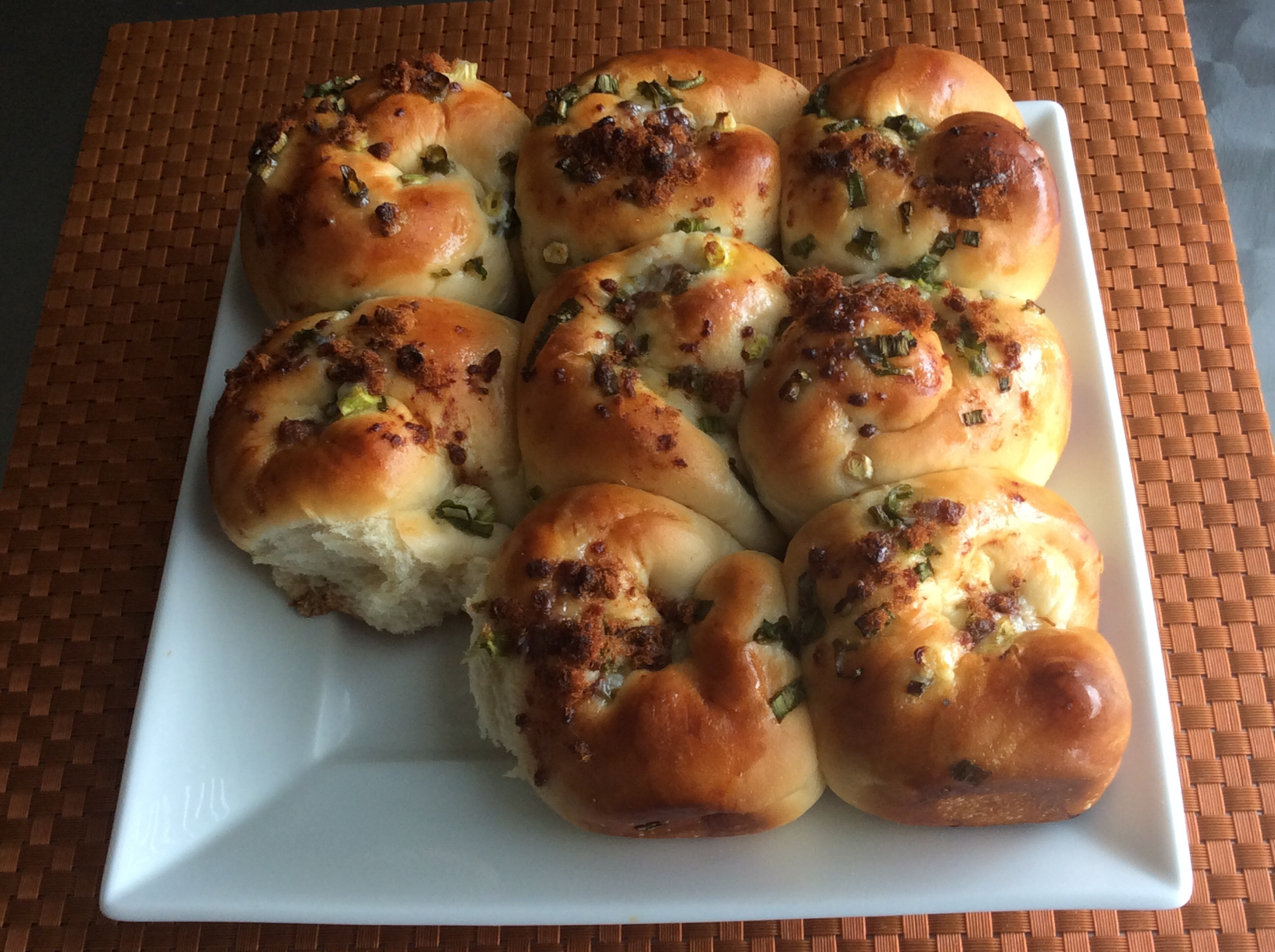 葱香肉鬆麵包by Annie 愛料理