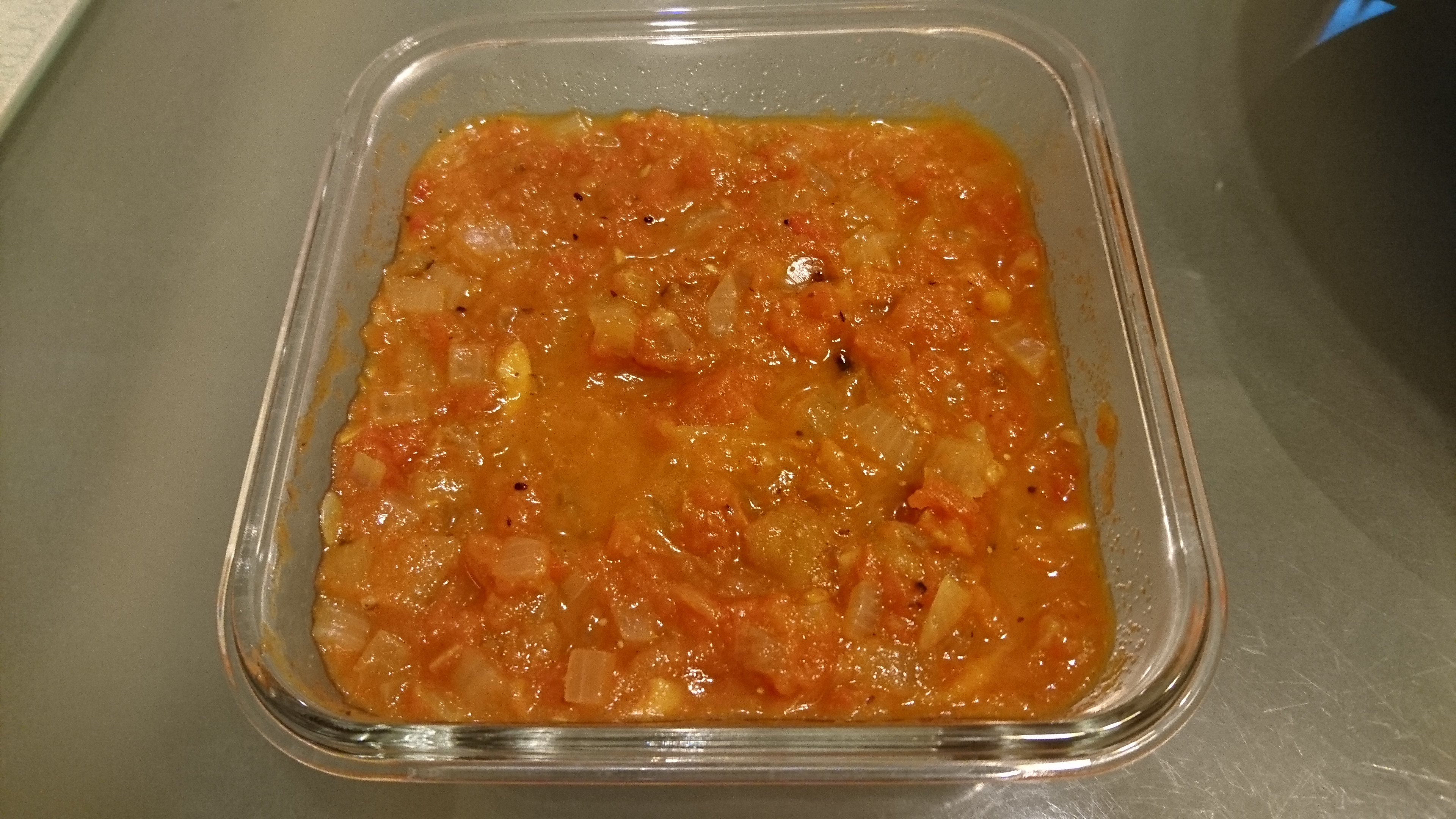 義式蕃茄醬 (冷凍去皮蕃茄快速料理)