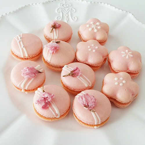 【Tomiz小食堂】粉紅櫻花草莓馬卡龍