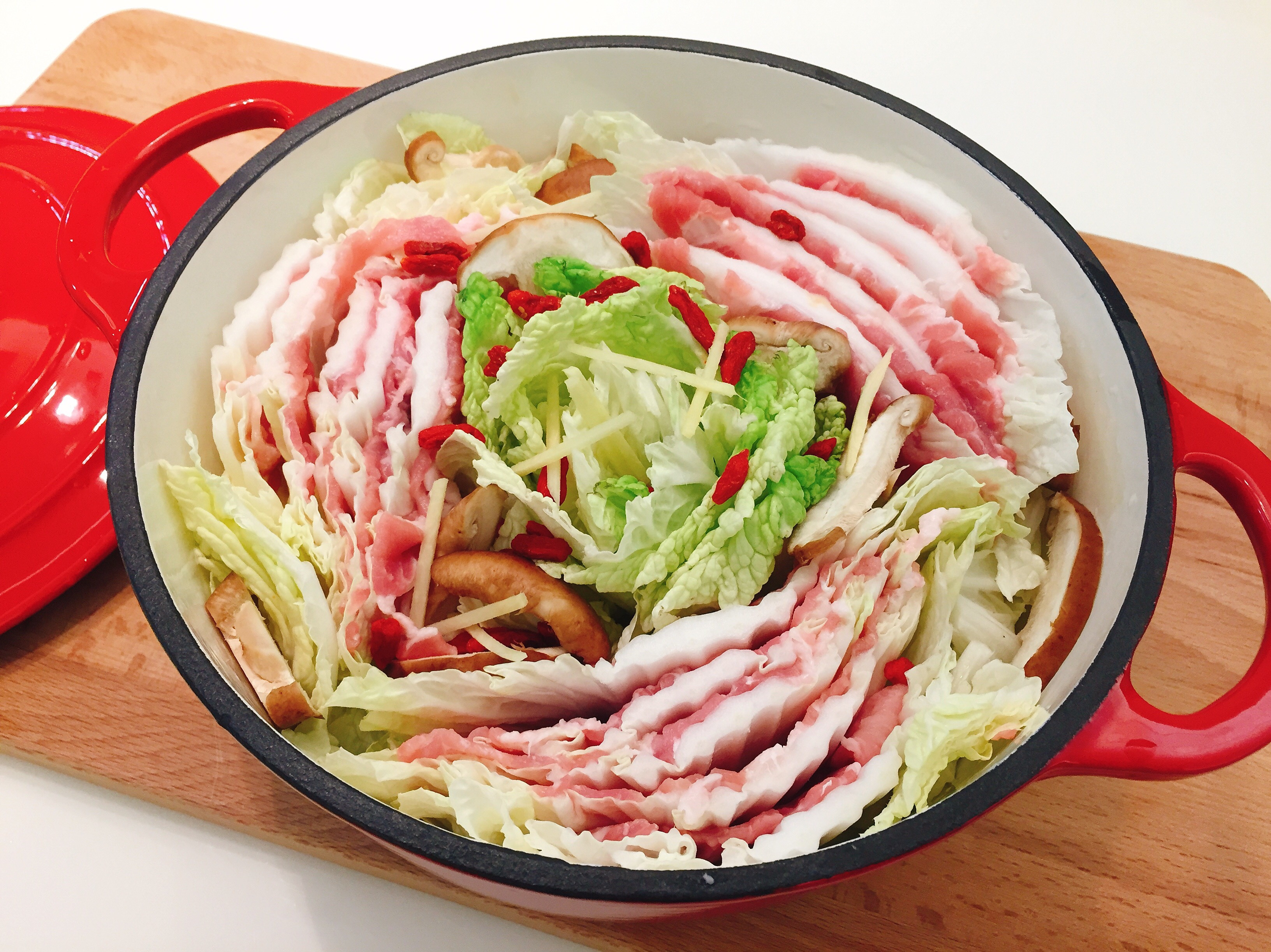 千層豚肉花朵鍋 By 營養師的小廚房 愛料理