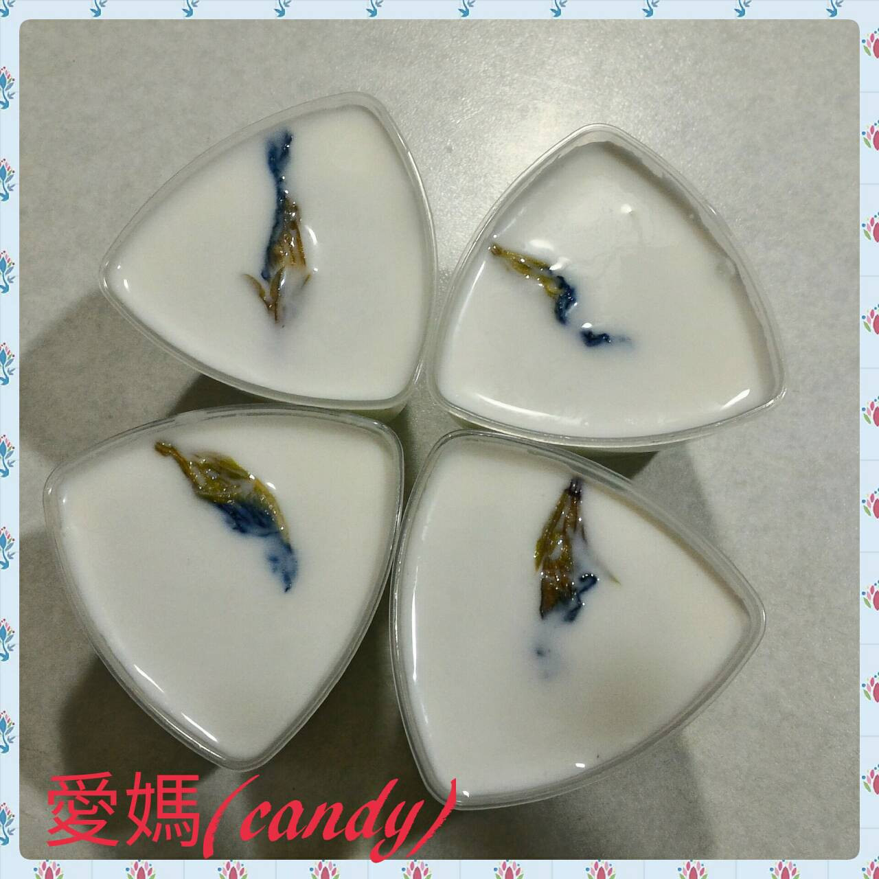 Butterfly pea flower cheese by 園藝享活家～愛媽(Candy) 愛料理