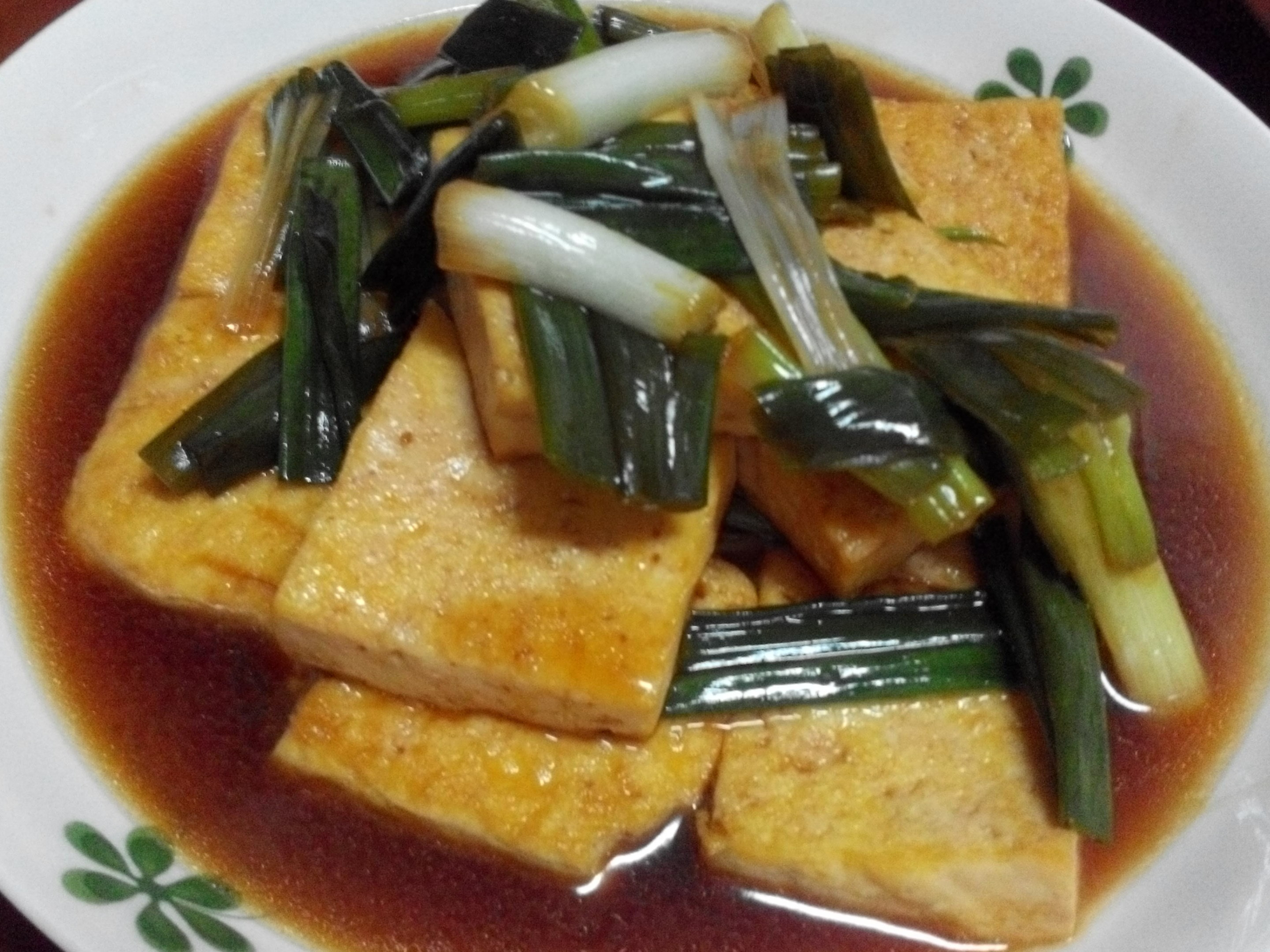 蔥燒豆腐