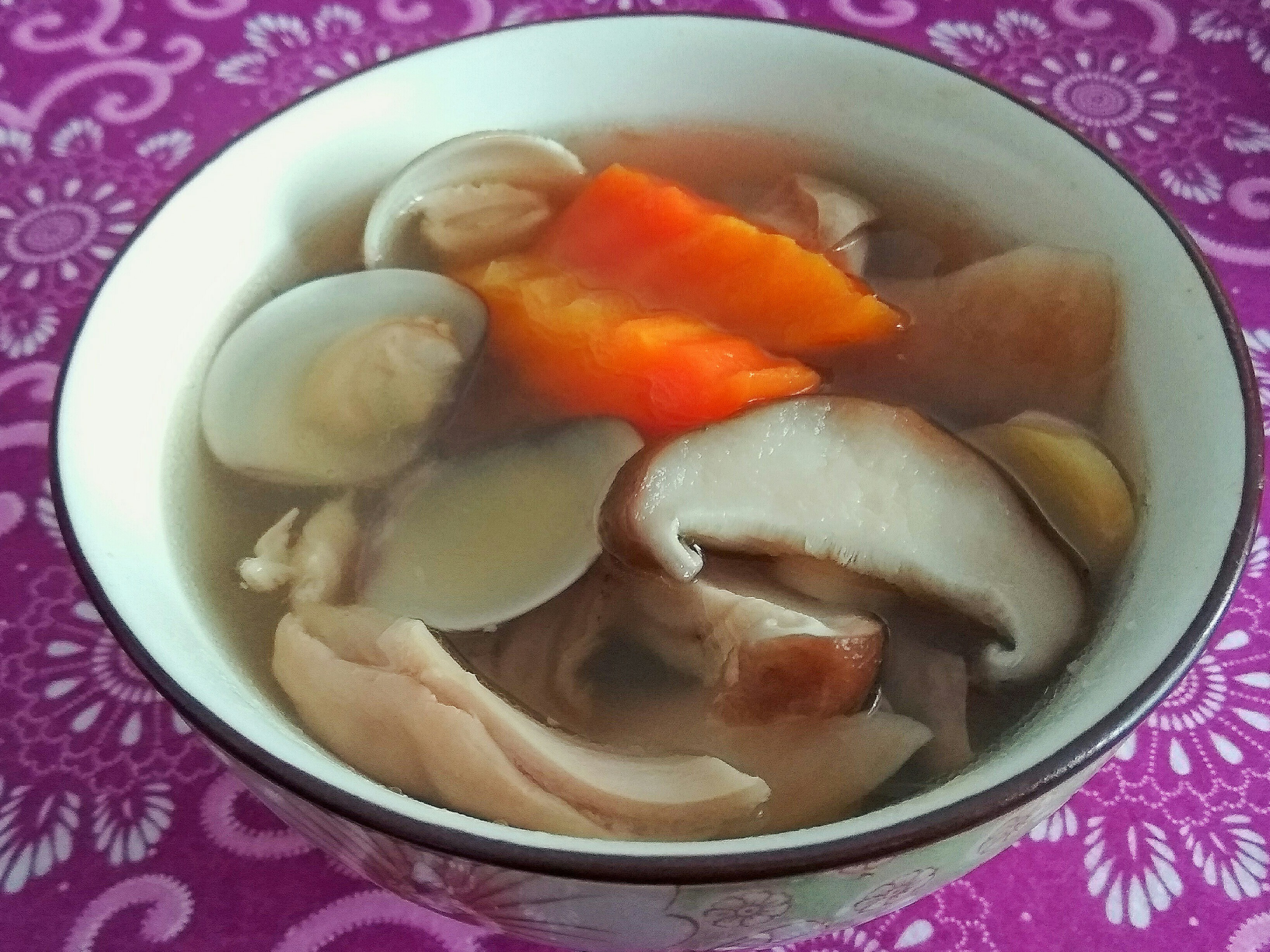 蛤蜊豬肚湯-電鍋料理