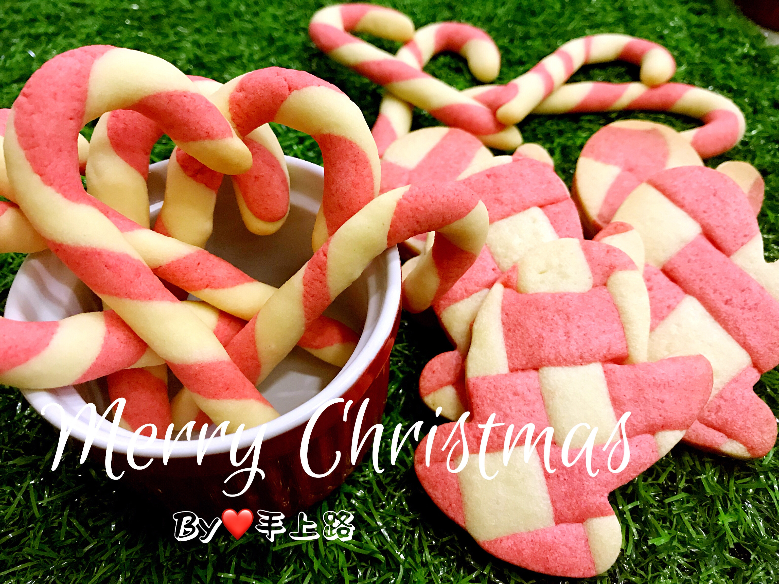 《應景聖誕》聖誕拐杖&聖誕手套造型餅乾