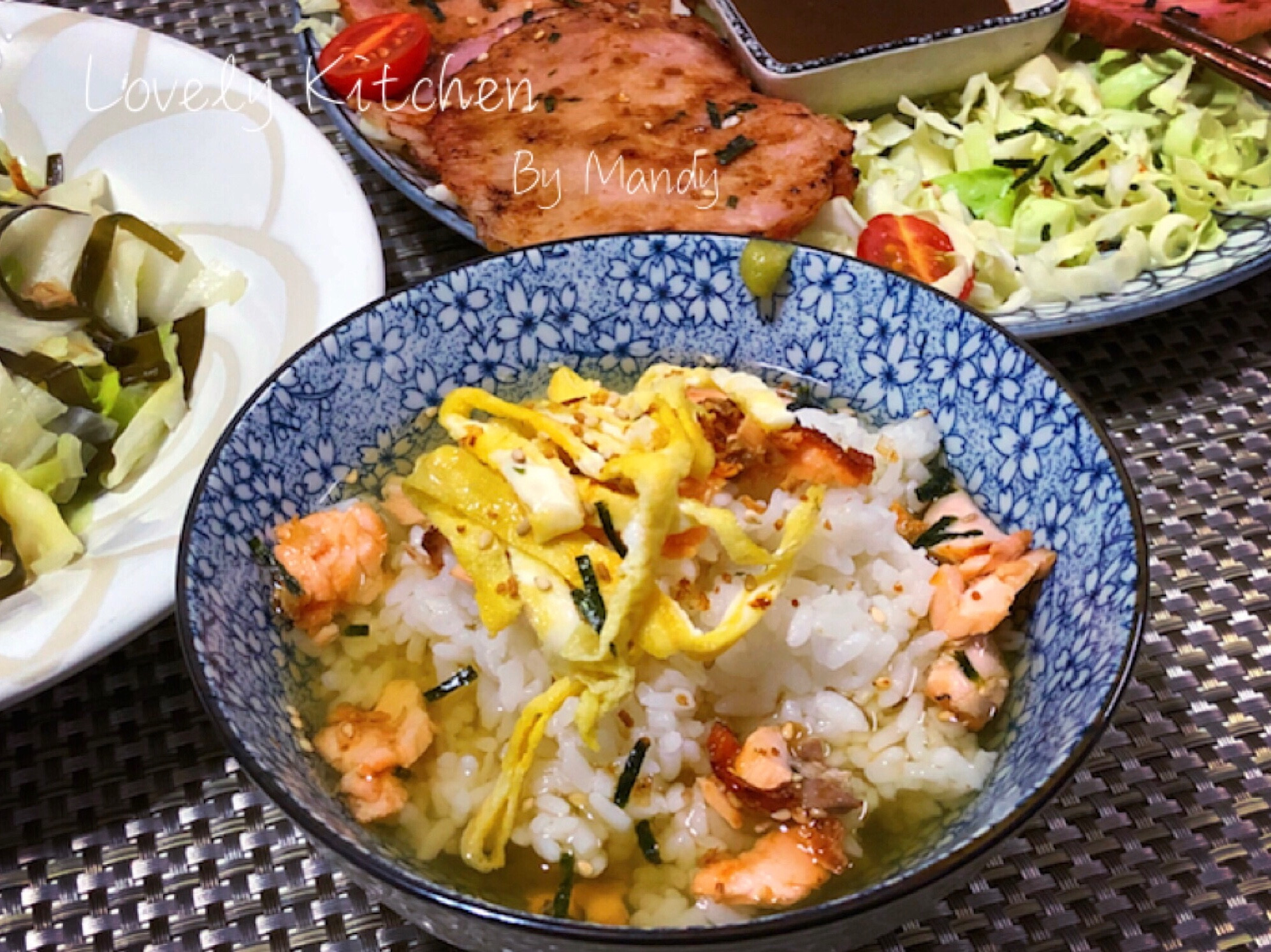 日式鮭魚茶泡飯🍵