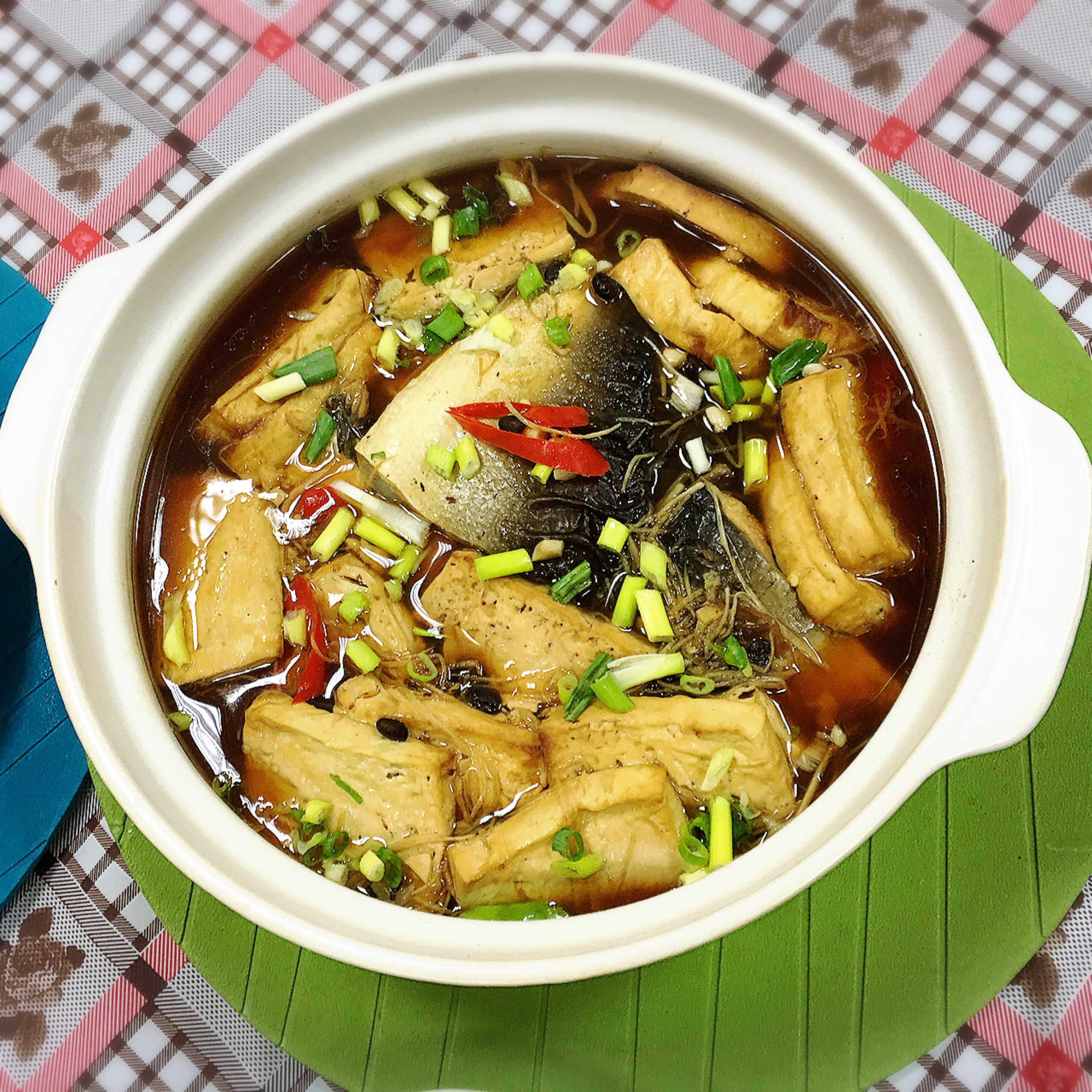 紅燒虱目魚豆腐(水波爐料理)