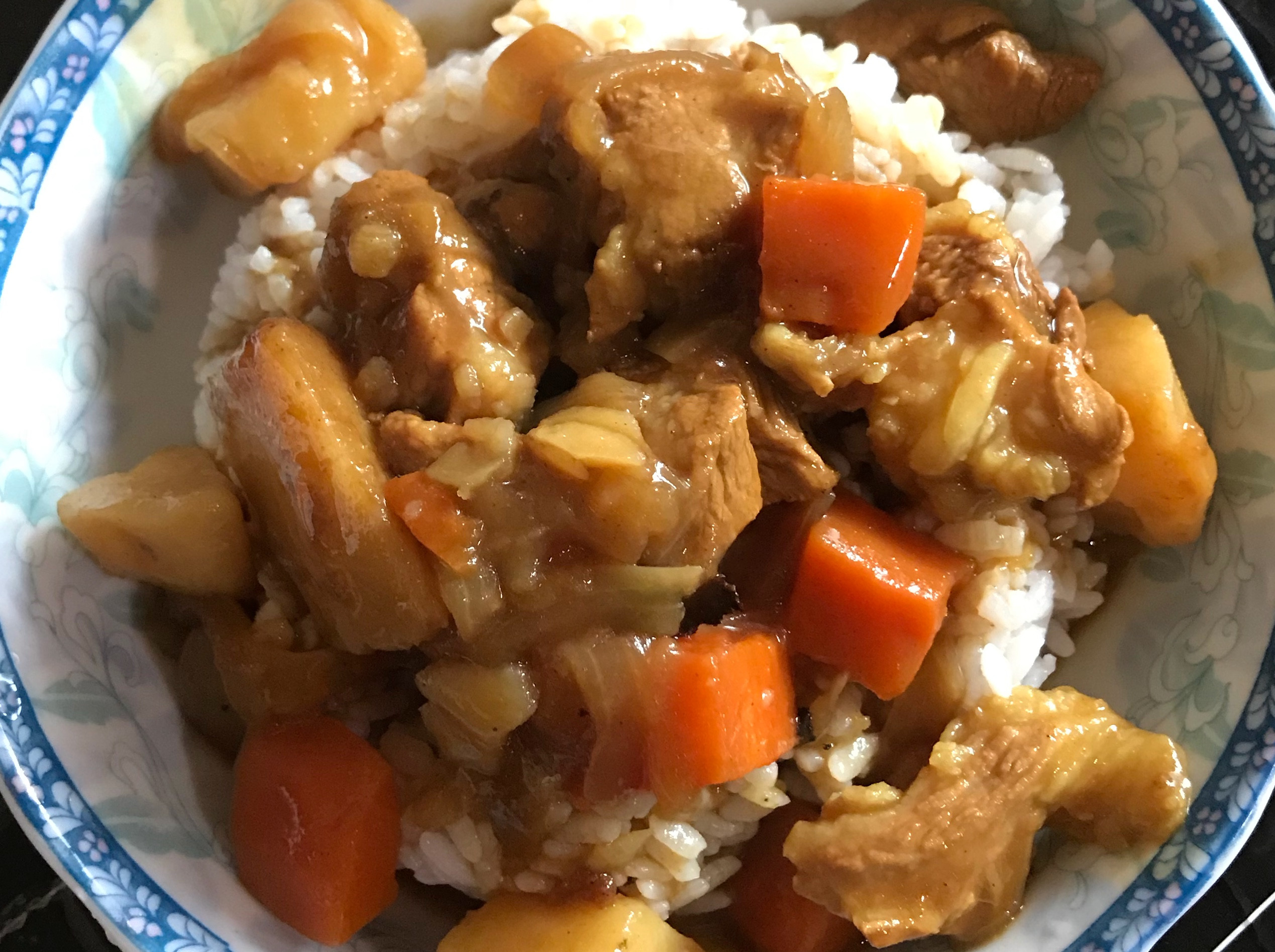 梅花豬咖哩飯 佛蒙特咖哩 By 愛旅行的皮蛋媽 愛料理