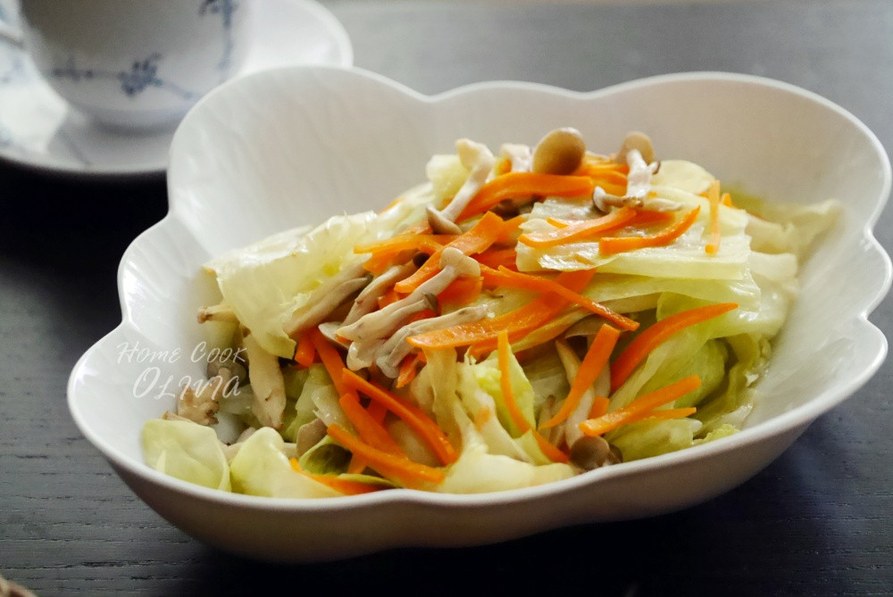 電鍋小廚娘❤鴻禧菇高麗菜