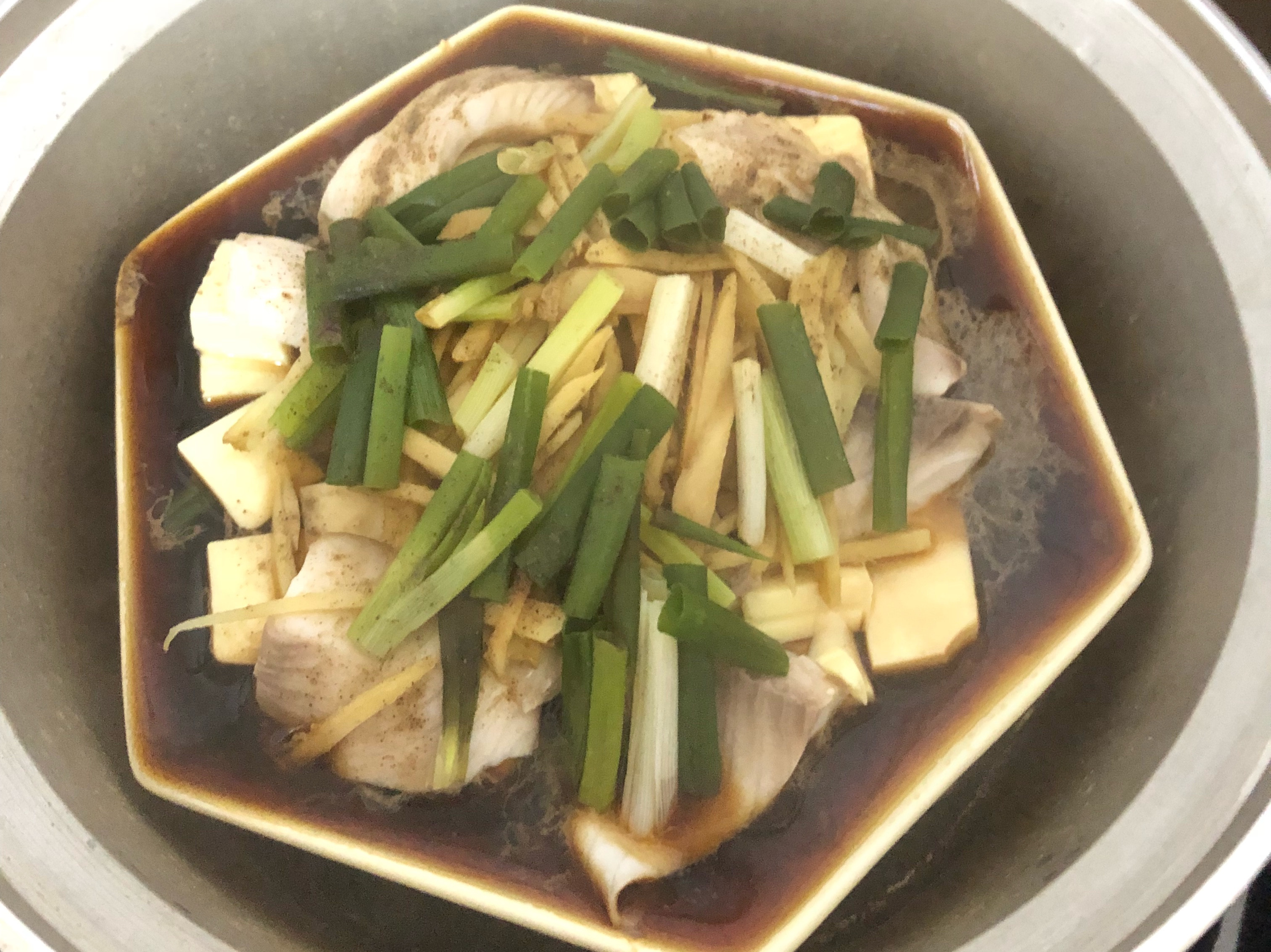 清蒸鯛魚豆腐煲 健康減肥餐by Zoe Liao 愛料理