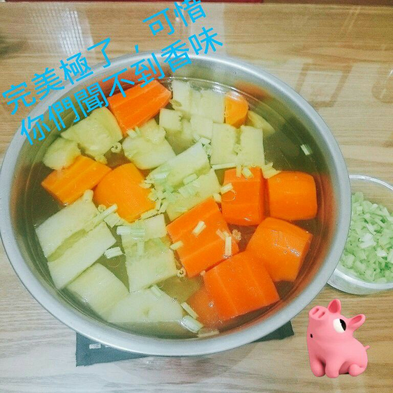 雞湯煲大黃瓜(電鍋料理)