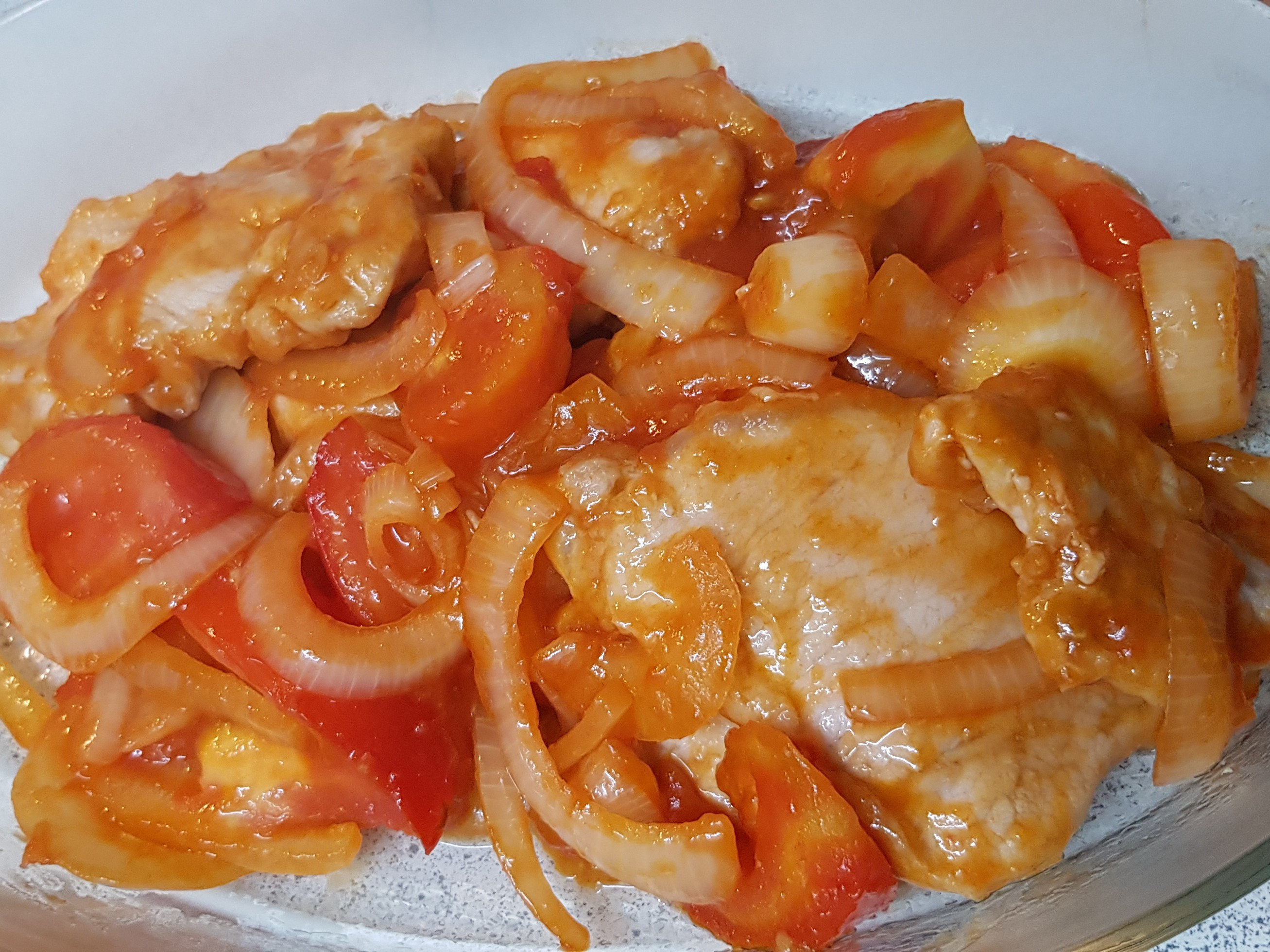 茄汁洋蔥豬排 by Joy廚房煮食 - 愛料理