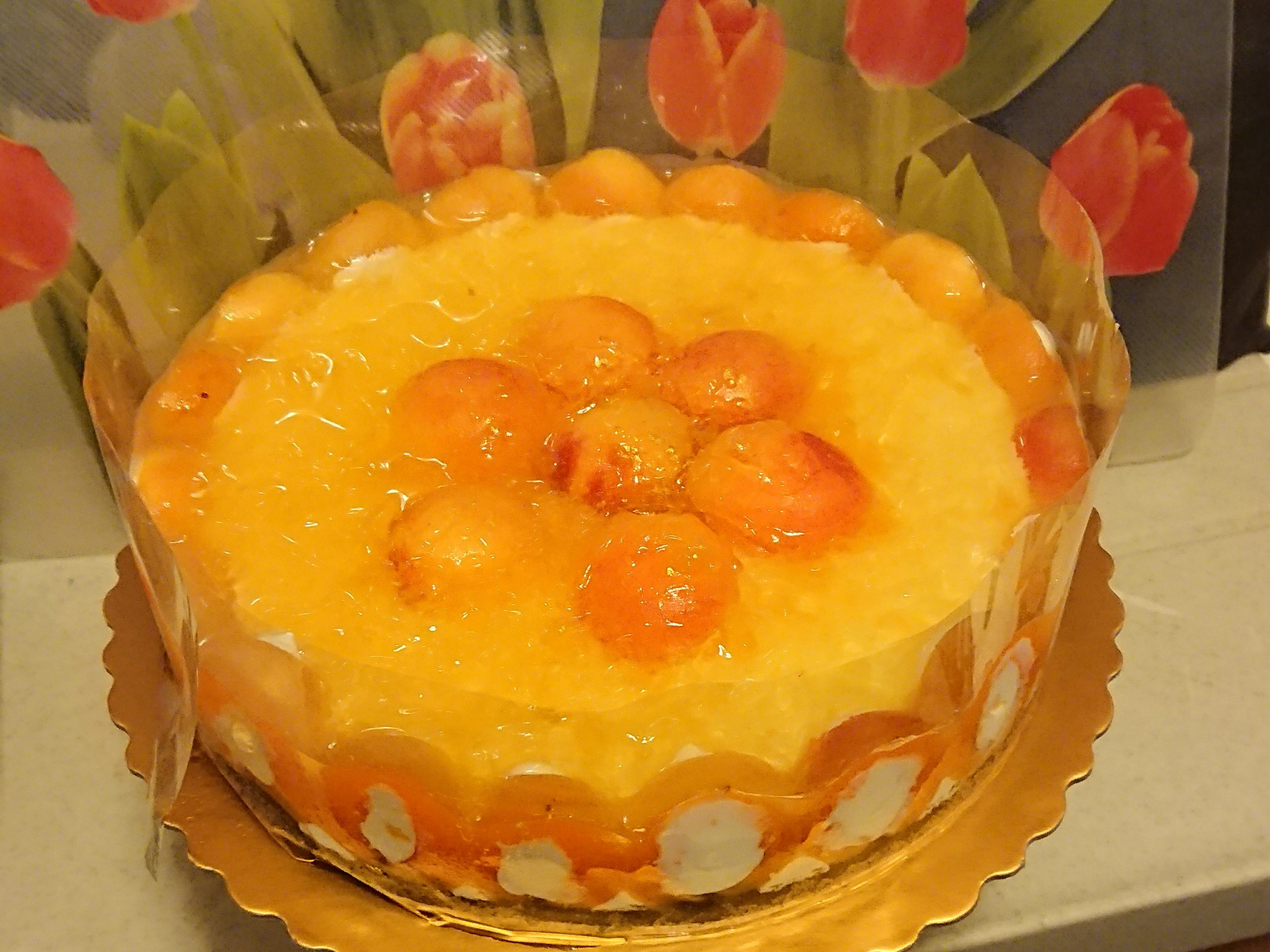 杏桃生乳酪蛋糕